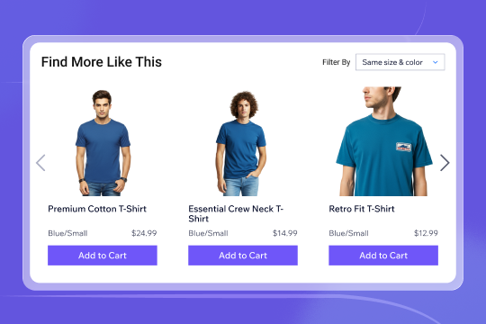 Same Color & Size Gallery banner