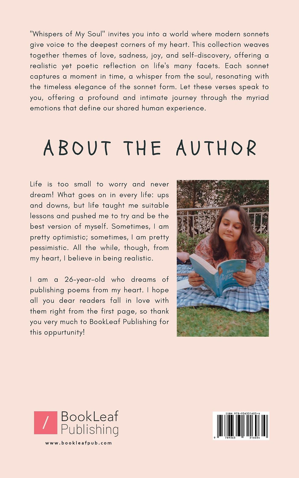 Thumbnail: Whispers of My Soul: A Collection of Modern Sonnets