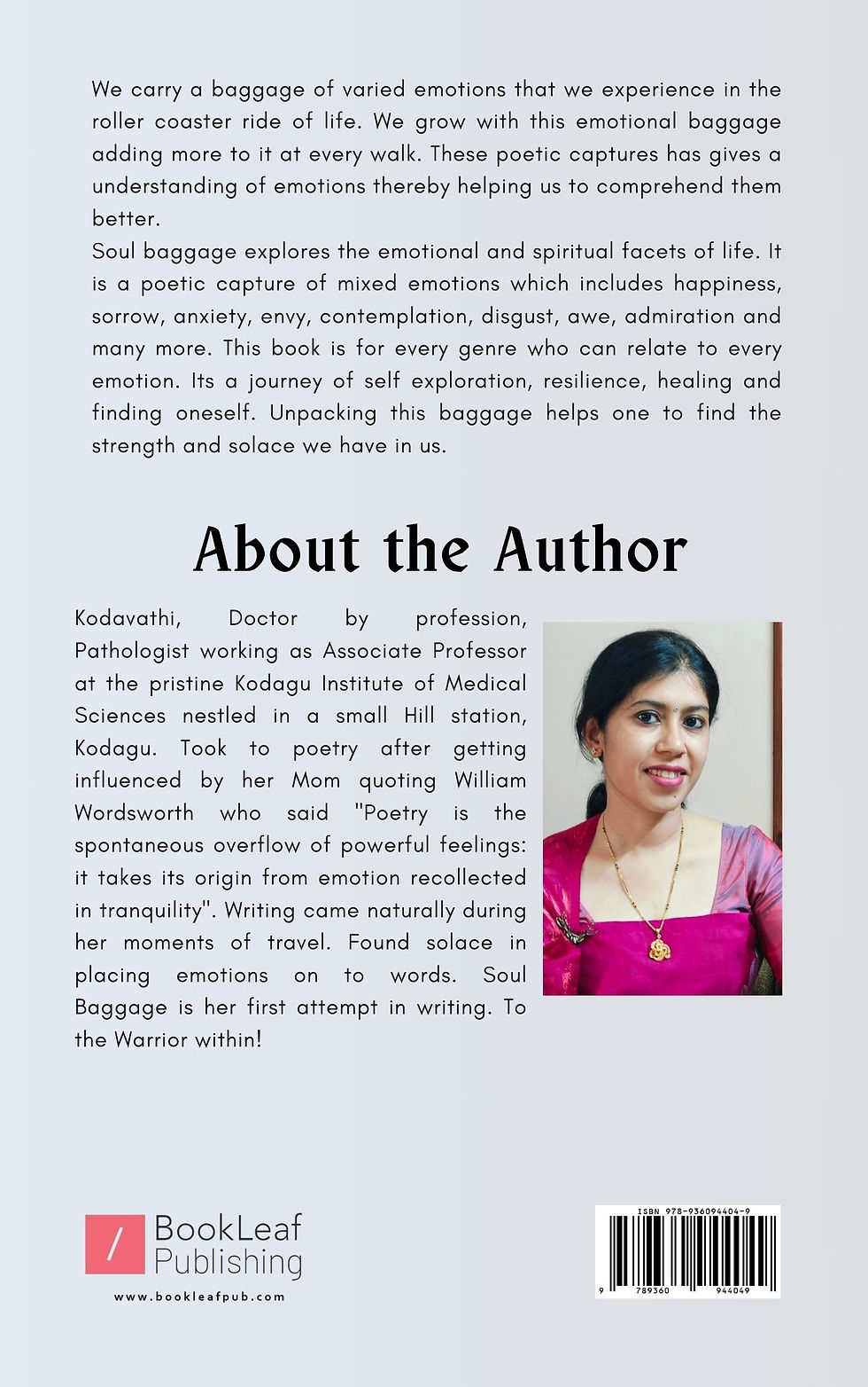 Thumbnail: Soul Baggage: Poetic captures of emotions