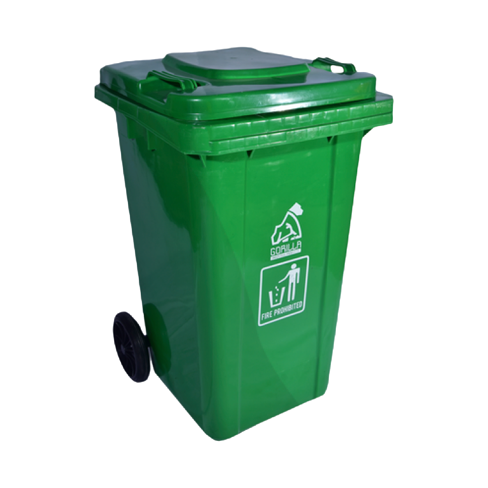 CONTENEDOR PARA BASURA C/LLANTAS 100 L