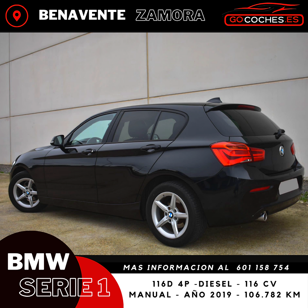 Miniatura: Bmw Serie 1 116d 2019