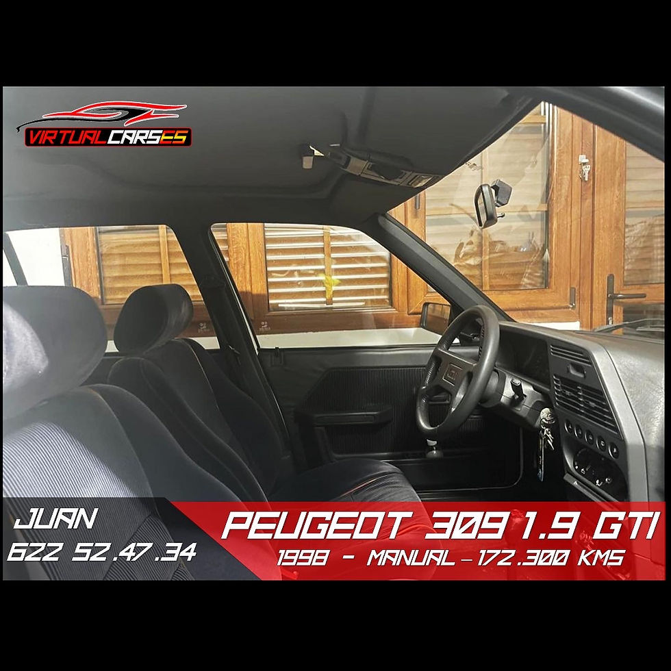 Miniatura: Peugeot 309 1.9 GTI