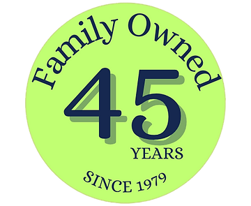 Family Owned for 45 Years since 1979