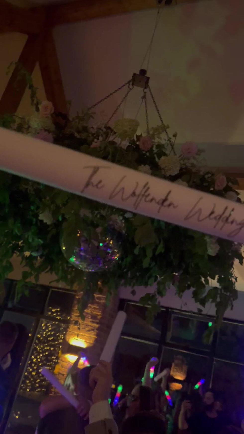 Thumbnail: Personalised LED light up party foam glow sticks