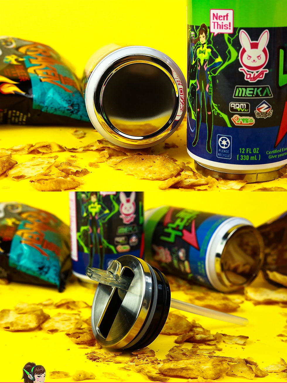 Thumbnail: D.VA Nano Cola Stainless Drink Can Bottle with Sipper