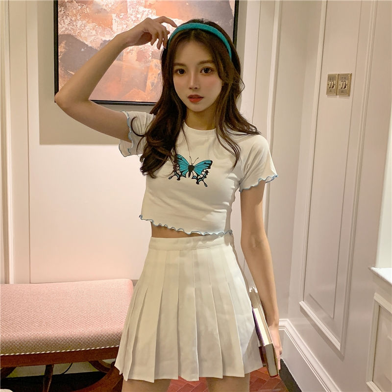 Thumbnail: Butterfly Pink Tee Top