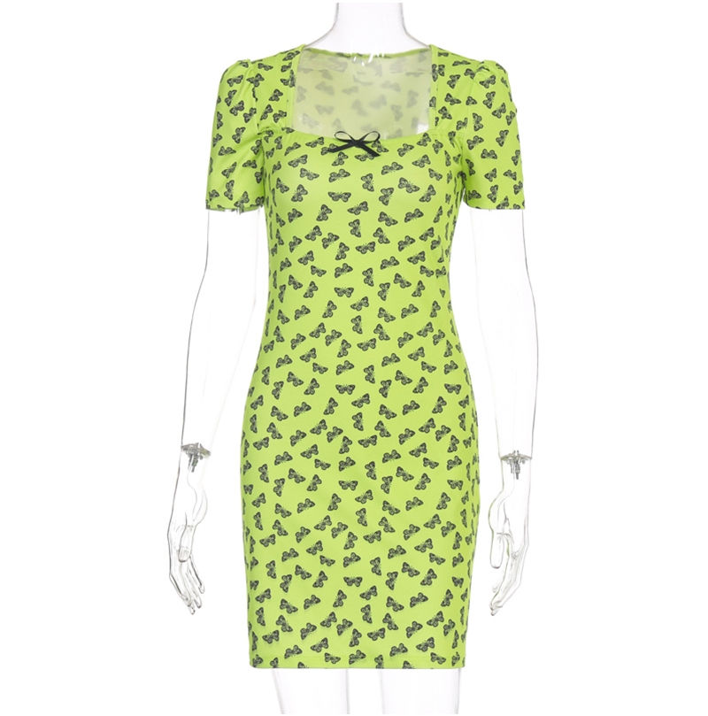 Thumbnail: Green Butterfly Dress