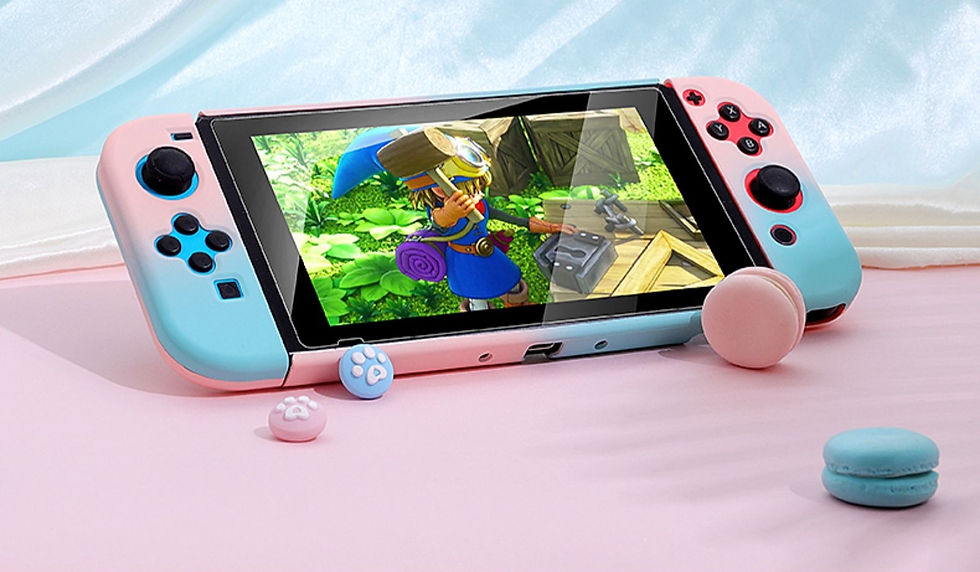 Thumbnail: Pastel Gradient Nintendo Switch Cover Case