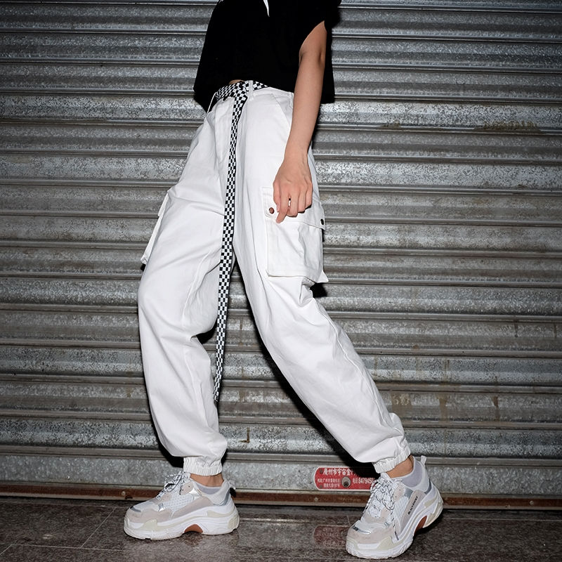 Thumbnail: Keep it safe black cargo pants