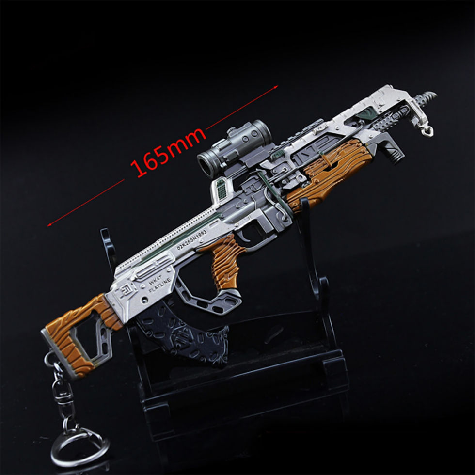 Thumbnail: Apex Legends Assault Rifles Keychain (VK-47 Flatline, Hemlok Burst AR, Havoc rif