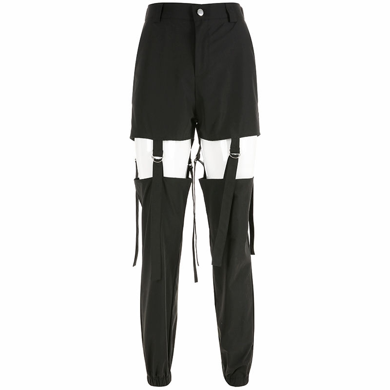 Thumbnail: Enter The Void Black Cargo Pants