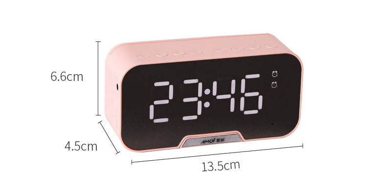 Thumbnail: Alarm Bluetooth Speaker Clock