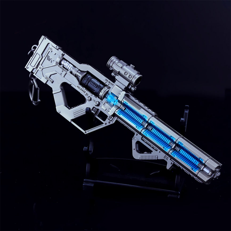 Thumbnail: Apex Legends Assault Rifles Keychain (VK-47 Flatline, Hemlok Burst AR, Havoc rif