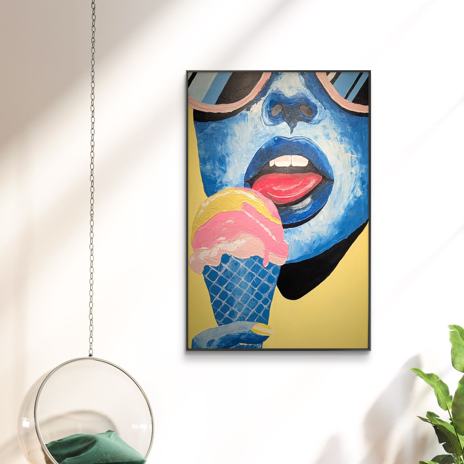 LICK ME // 120 x 80 cm