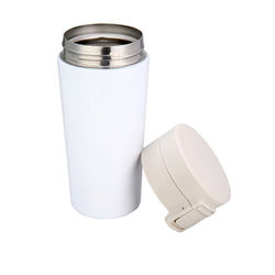 TERMO BLANCO DE ACERO INOXIDABLE 380ML - 12OZ