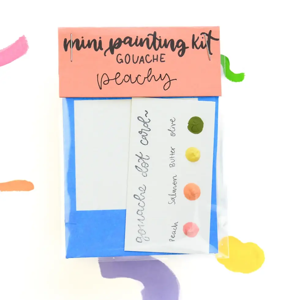 Mini Painting Kit - Peachy