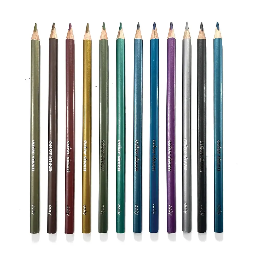 Thumbnail: OOLY Color Sheen Metallic Colored Pencils