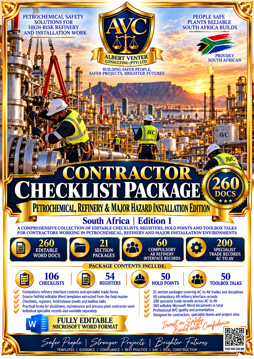AVC Petrochemical Checklist Package cover