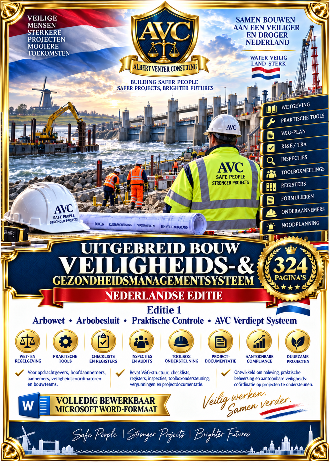Nederland – Uitgebreid V&G-managementsysteem voor de Bouw – Editie 1