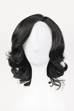 natural-looking-black-wig-white-mannequin-head-medium-length-curly-wavy-hair-metal-wig-hol