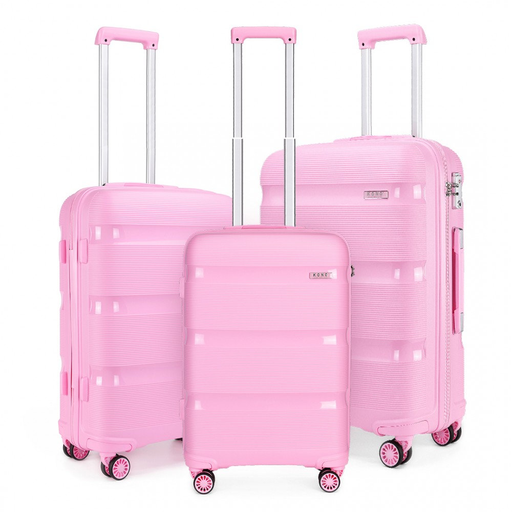 Pink shell suitcase Clearance