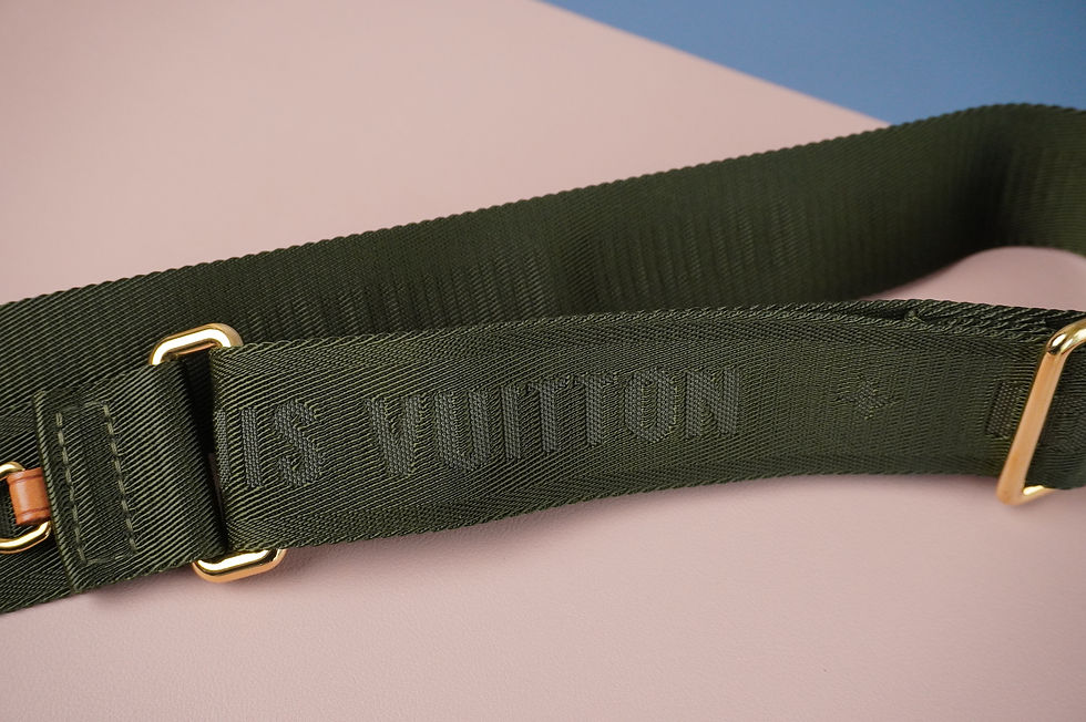 Miniatura: Preowned Authentic Louis Vuitton Jacquard Strap