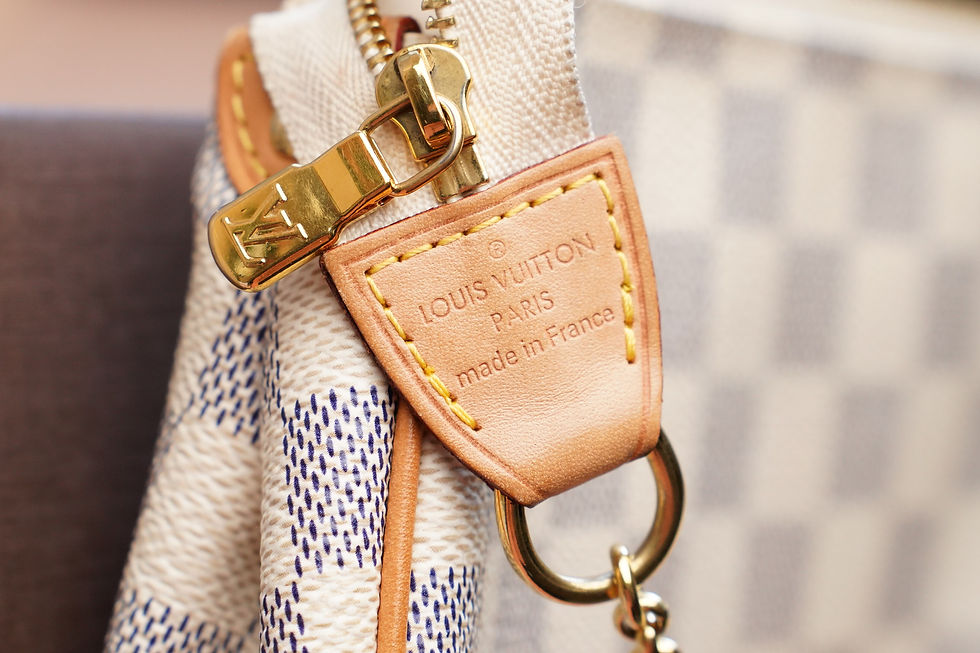 Miniaturbild: Preowned Authentic Louis Vuitton Pochette Eva Damier Azur