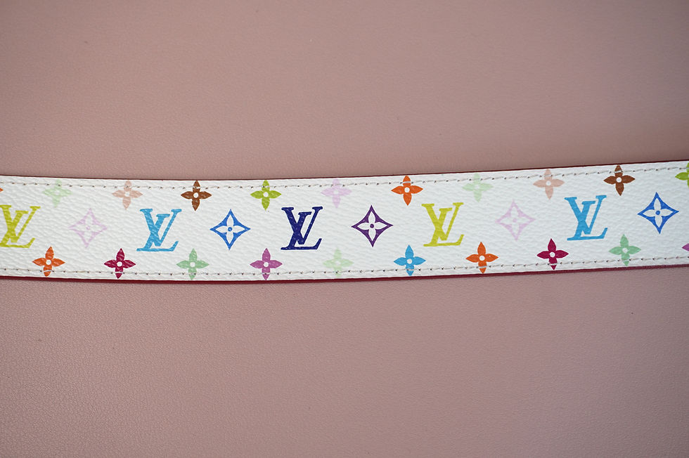 Miniaturbild: Preowned Authentic Louis Vuitton  Multicolor Belt