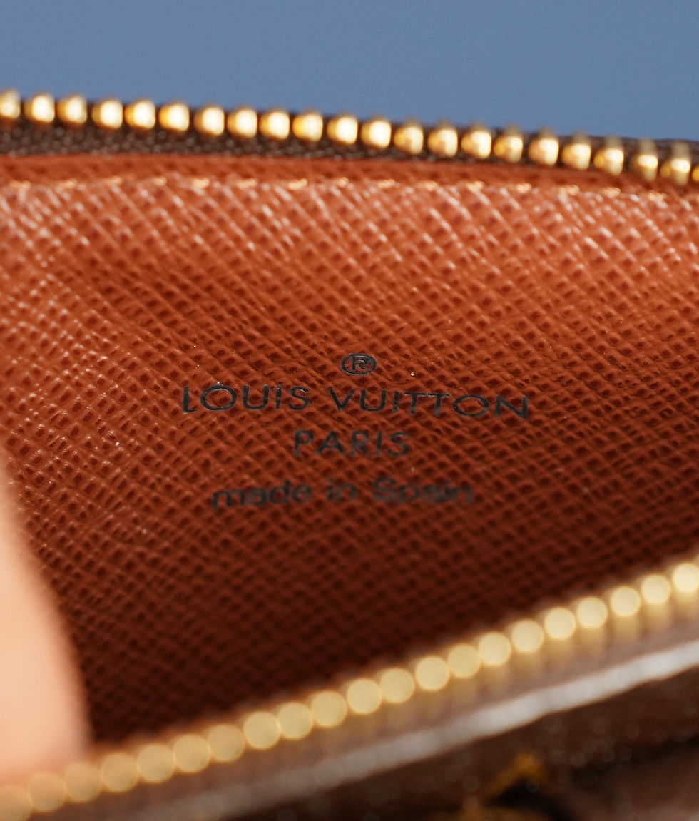 Miniaturbild: Preowned Authentic Pochette Duo Monogram