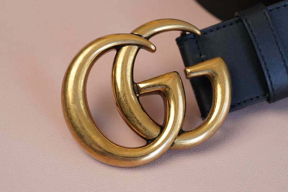 Miniaturbild: Preowned Authentic Gucci GG Marmont Unisex Belt