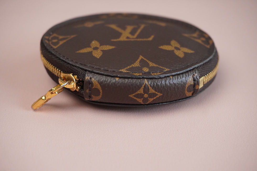 Miniatura: Preowned Authentic Louis Vuitton Bandoulière Khaki with Round Coin Purse