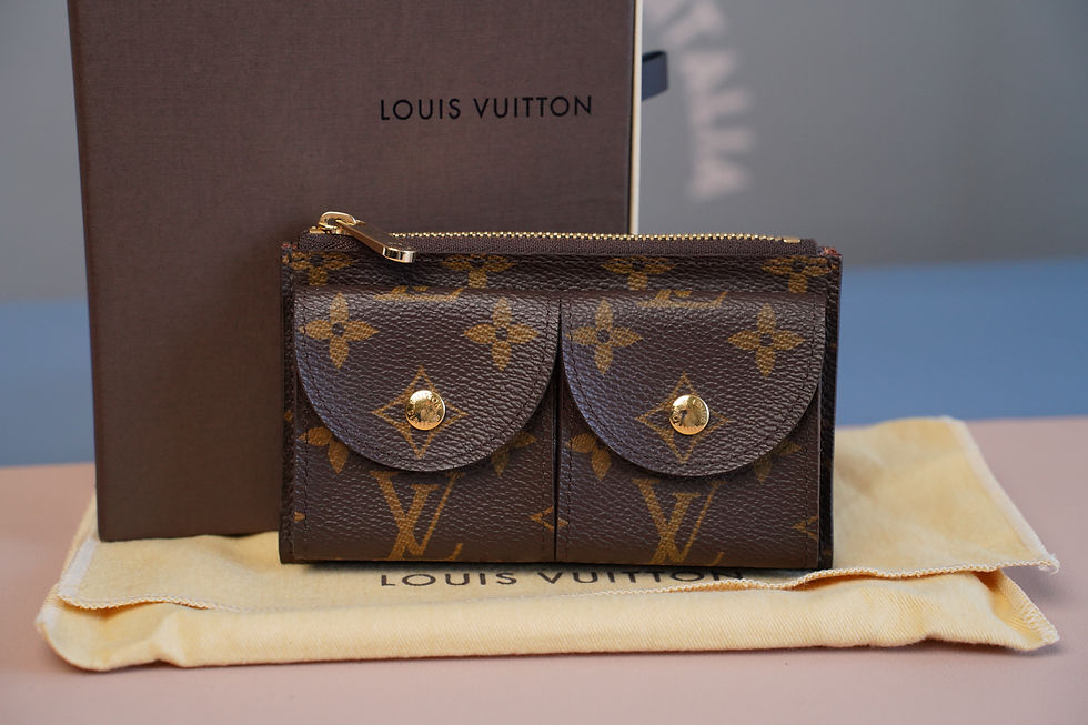 Preowned Authentic Pochette Duo Monogram