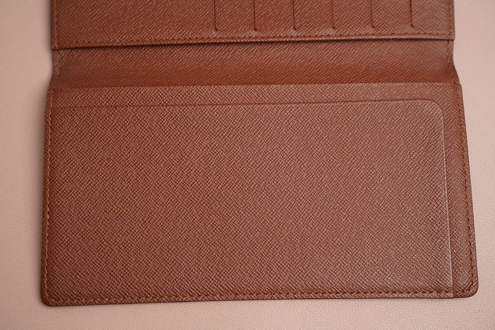 Miniaturbild: Preowned Authentic Louis Vuitton Checkbook Wallet