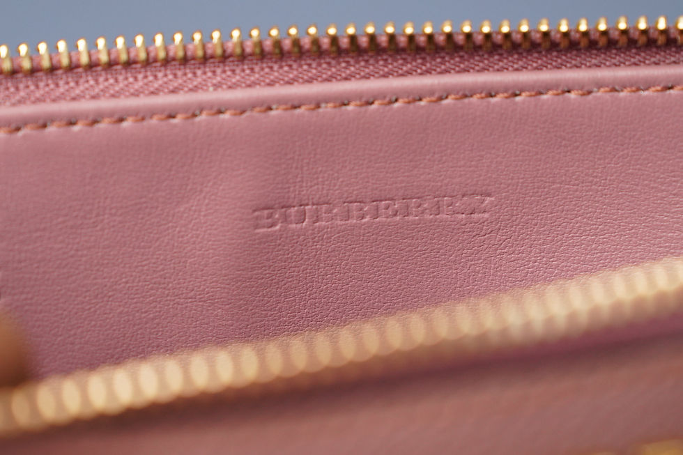 Miniaturbild: Preowned Auhentic Burberry Haymarket Check Peyton Bag