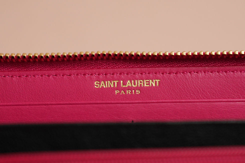 Miniaturbild: Preowned Authentic Yves Saint Laurent Y Ligne Wallet
