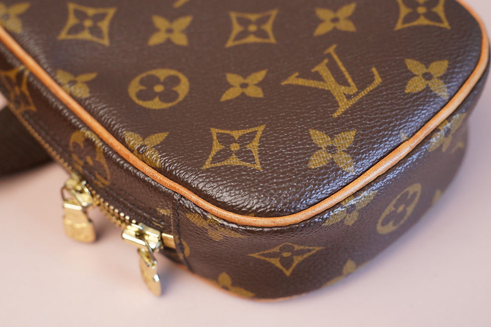 Miniaturbild: Preowned Authentic Louis Vuitton Gange Bum Bag