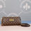 Miniatura: Preowned Authentic Louis Vuitton Pochette Eva Damier Ebene