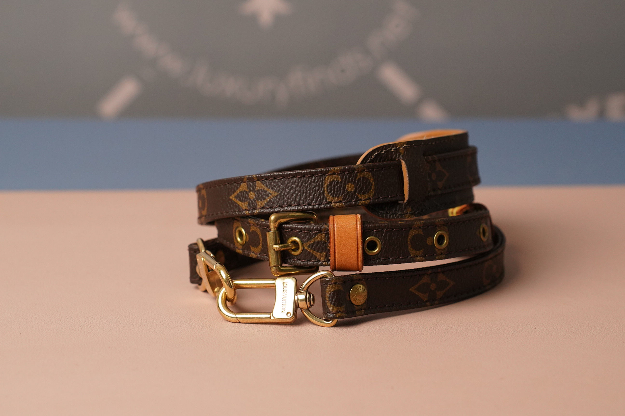Preowned Authentic Louis Vuitton Monogram Strap