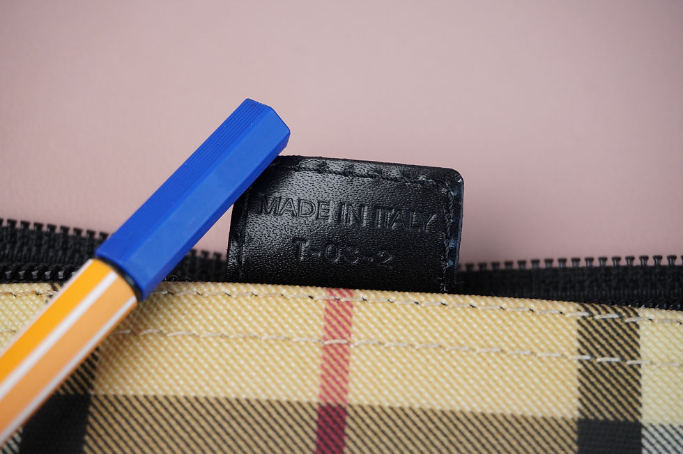 Miniatura: Preowned Authentic Burberry  House Check Pochette