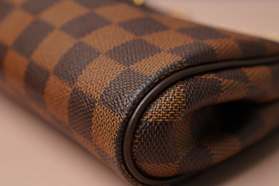 Miniaturbild: Preowned Authentic Louis Vuitton Pochette Eva Damier Ebene
