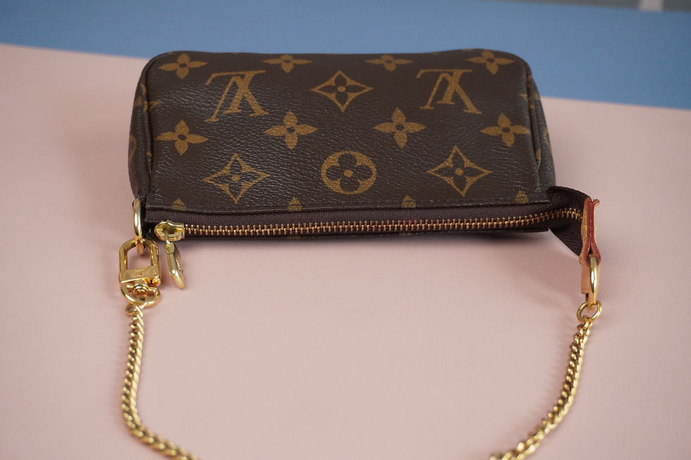 Thumbnail: Preowned Authentic Louis Vuitton Mini Pochette Accessoires