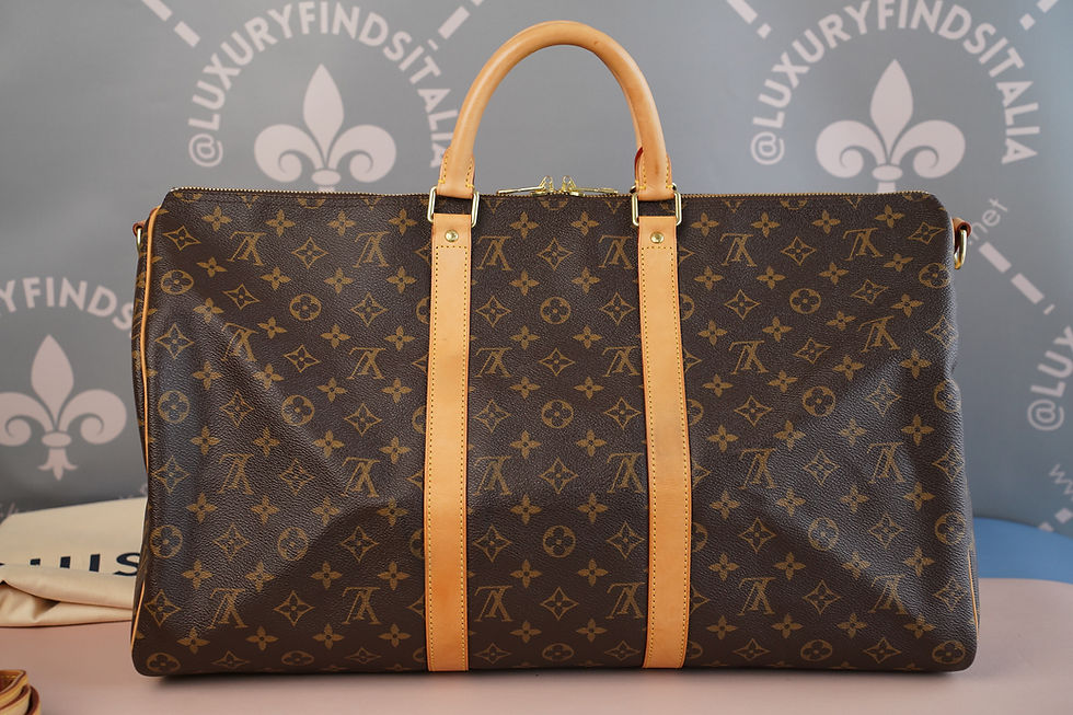 Miniaturbild: Preowned Authentic Louis Vuitton Keepall Bandouliére 50