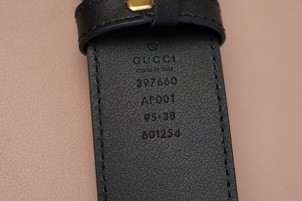 Miniaturbild: Preowned Authentic Gucci GG Marmont Unisex Belt