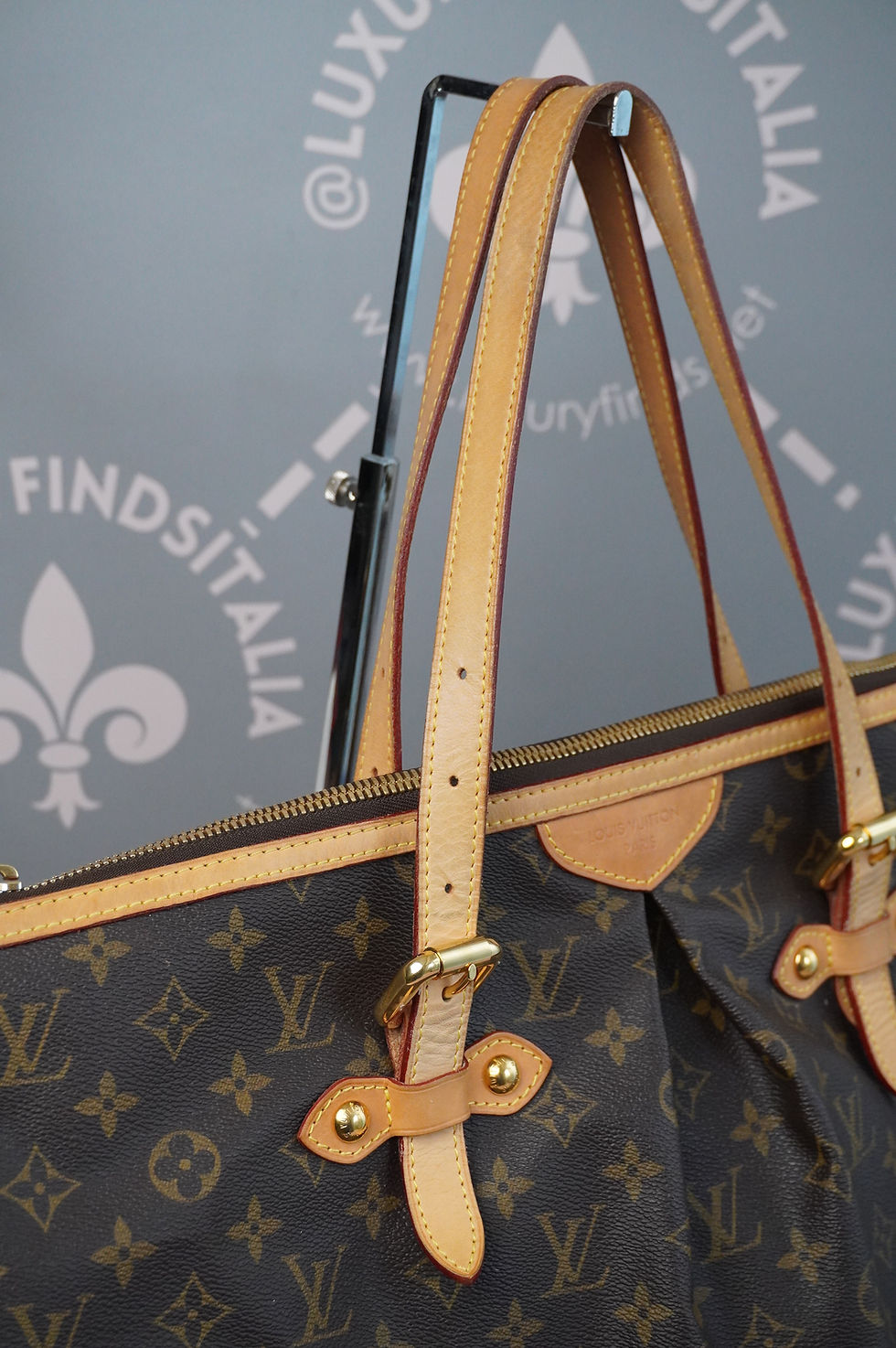 Miniature : Preowned Authentic Louis Vuitton Palermo GM