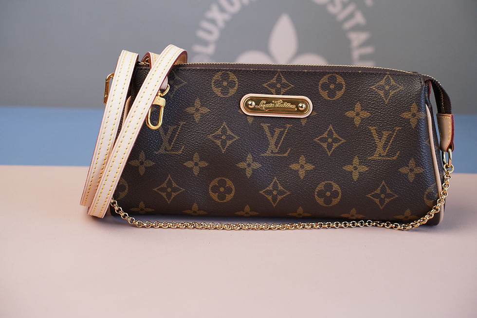 Miniaturbild: Preowned Authentic Louis Vuitton Pochette Eva Monogram