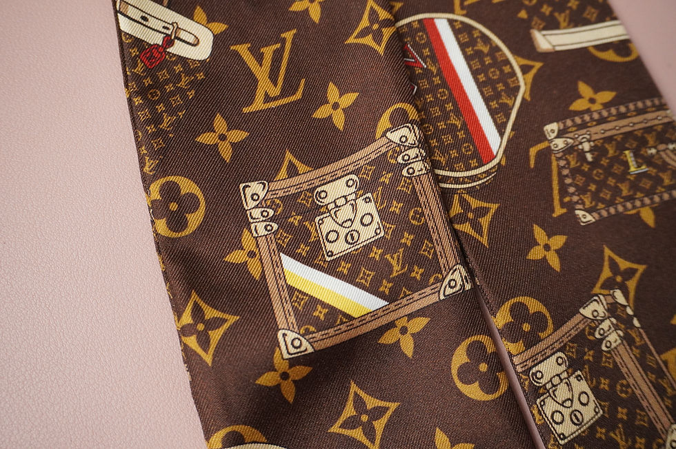 Miniatura: Preowned Authentic Louis Vuitton Trunks Bandeau