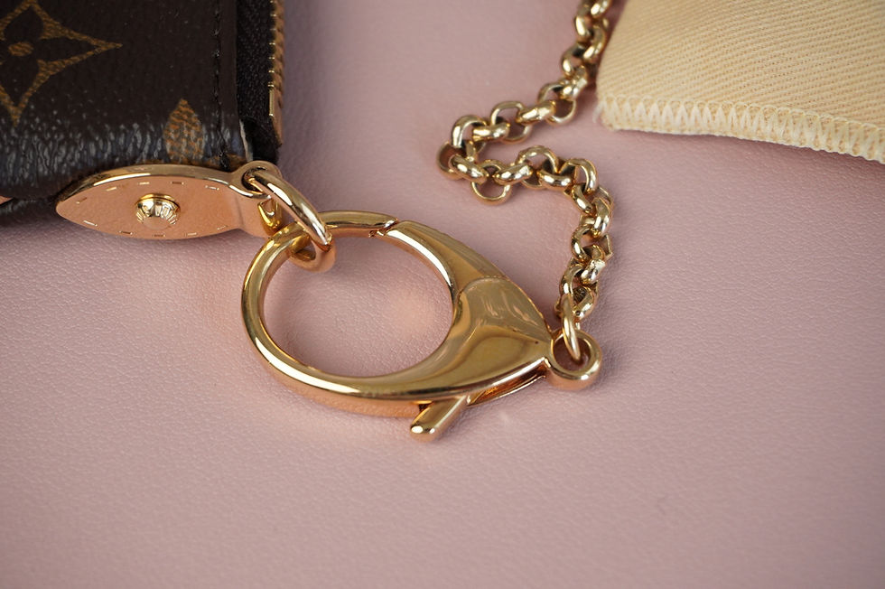 Thumbnail: Preowned Authentic Louis Vuitton Pochette Milla MM