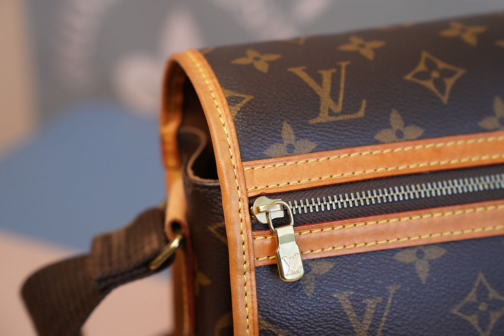 Miniaturbild: Preowned Authentic Louis Vuitton Bosphore Messenger Bag PM