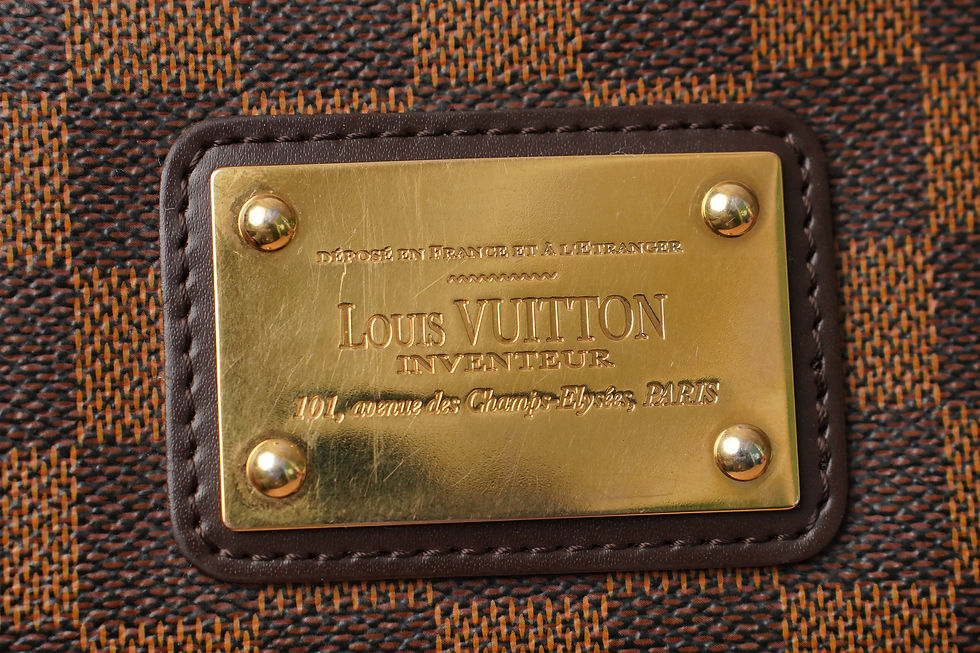 Miniaturbild: Preowned Authentic Louis Vuitton Pochette Eva Damier Ebene