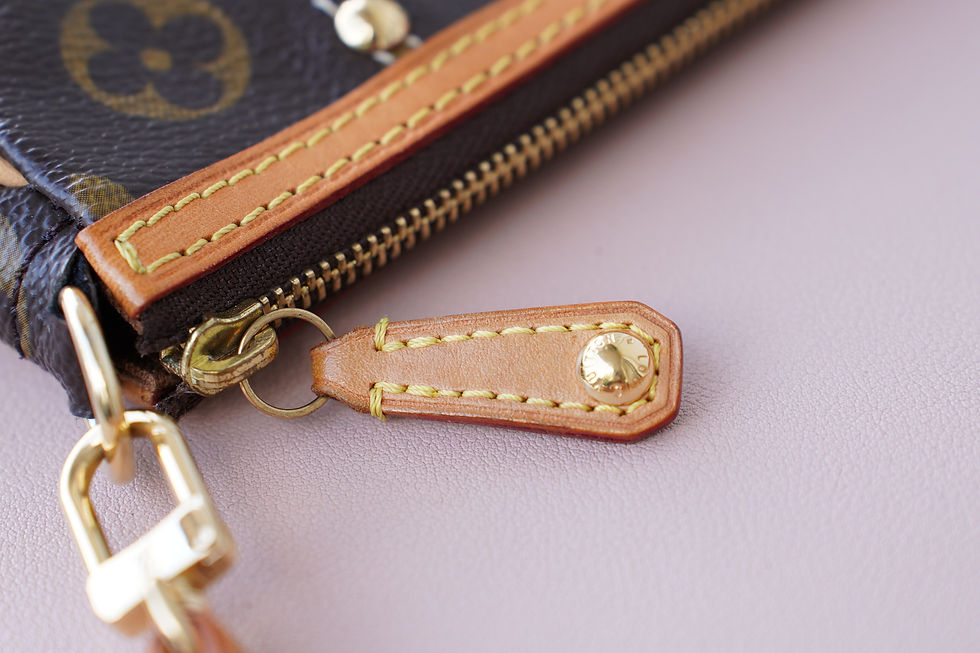 Miniaturbild: Preowned Authentic Louis Vuitton Pochette Accessoires Riveting